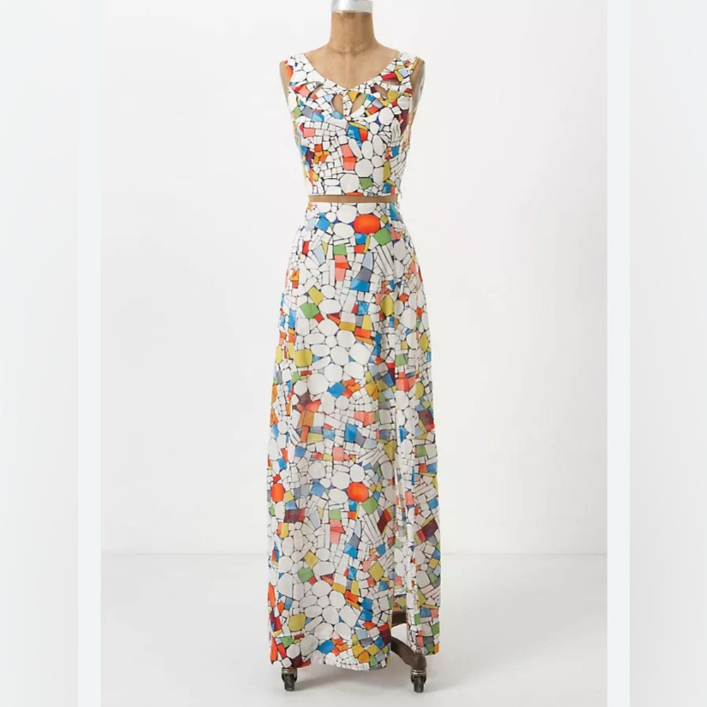 Anthropologie Maeve Mosaic Set